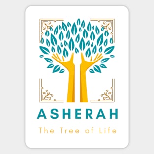 Goddess Asherah: The Tree of Life Sticker